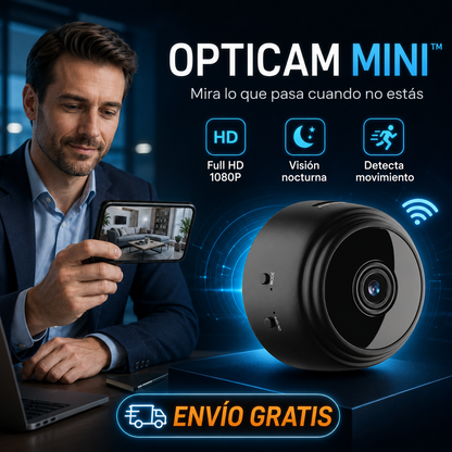 OptiCam Mini™: mira lo que pasa cuando no estás