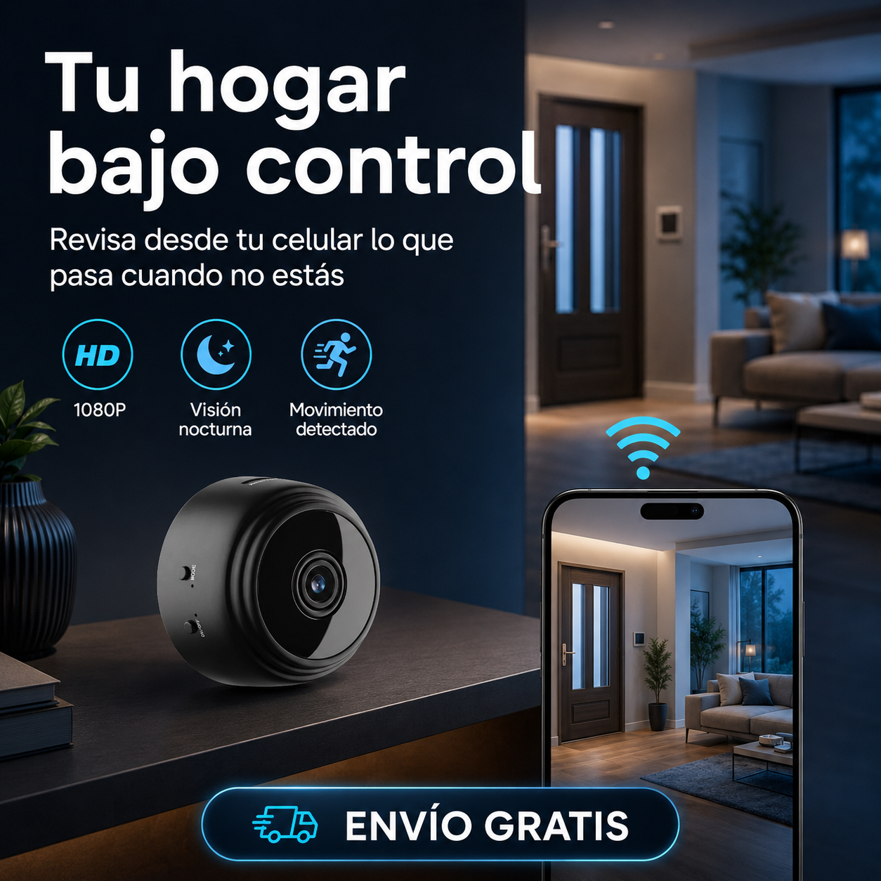 OptiCam Mini™: mira lo que pasa cuando no estás