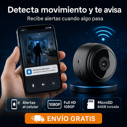 OptiCam Mini™: mira lo que pasa cuando no estás