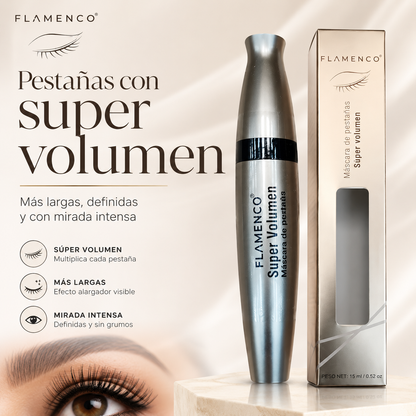 OFERTA FLASH 1+1: Máscara de Pestañas Super Volumen - Pack x2
